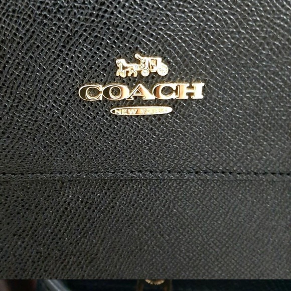 Coach Large Brooke Crossgrain Leather Carry All Satchel Handbag 25926 … - Picture 5 of 14